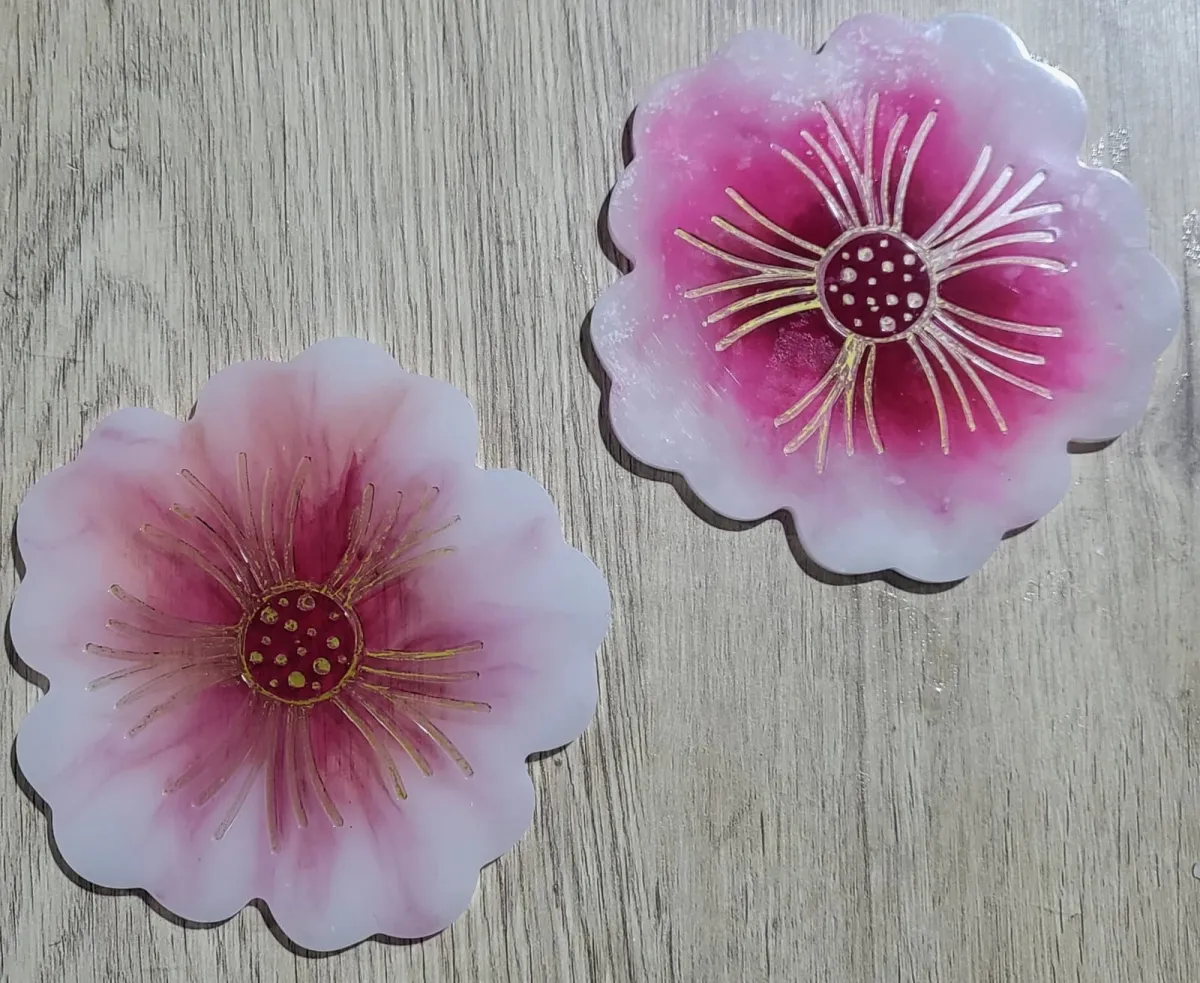 Posa vasos flor