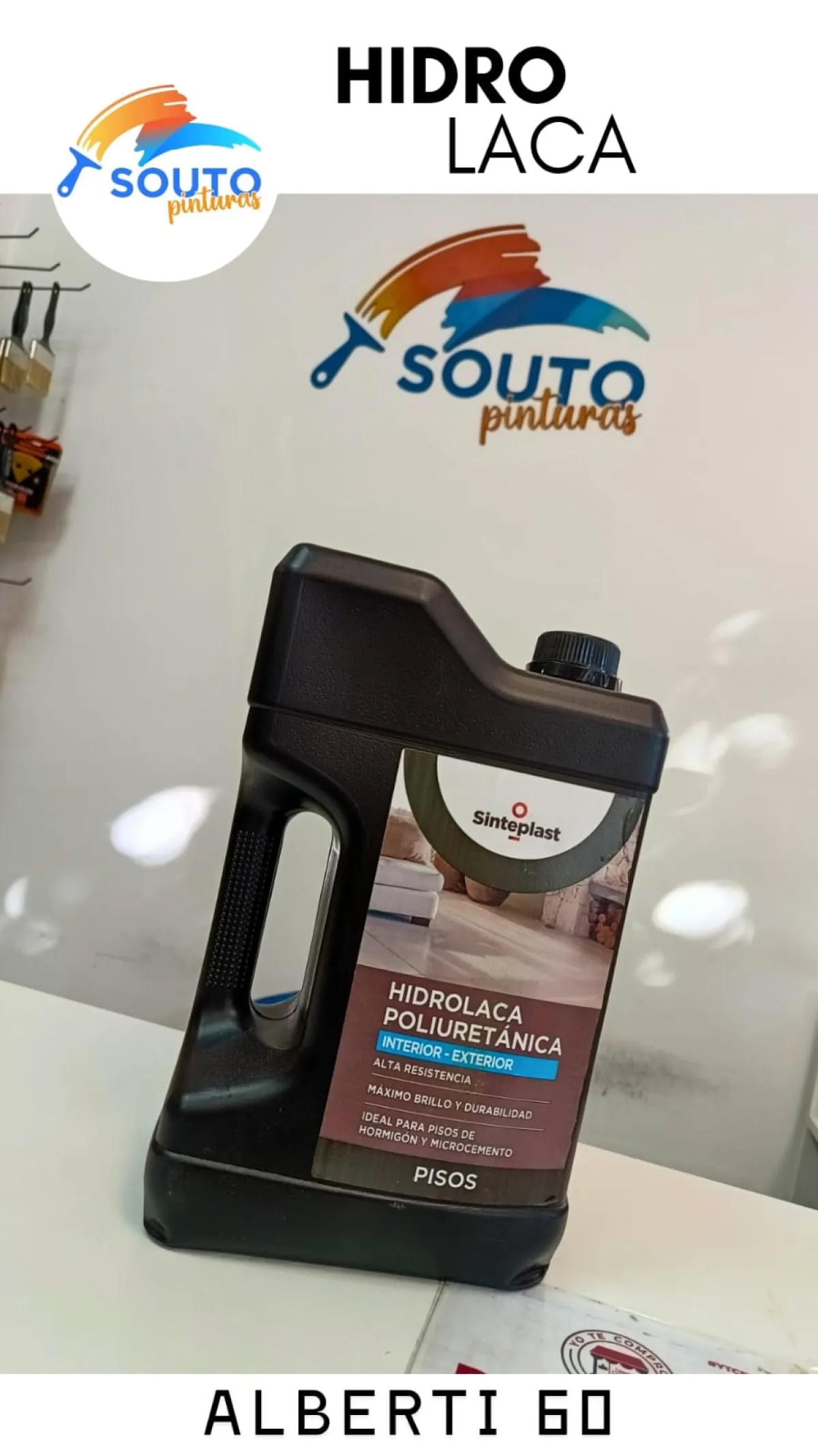 Hidrolaca pisos Sinteplast x5lts