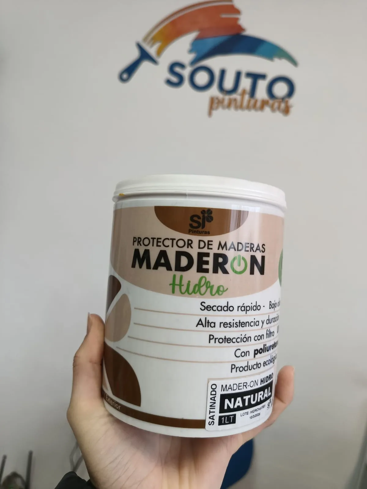 Maderon al agua satinado (impregnante maderas)
