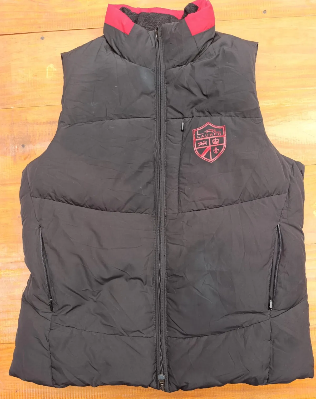 Chaleco de pluma Polo Ralph Lauren original