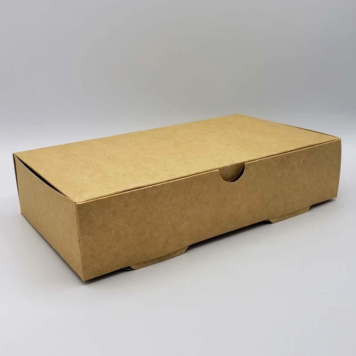 Caja tamaño lomito X100 unidades.