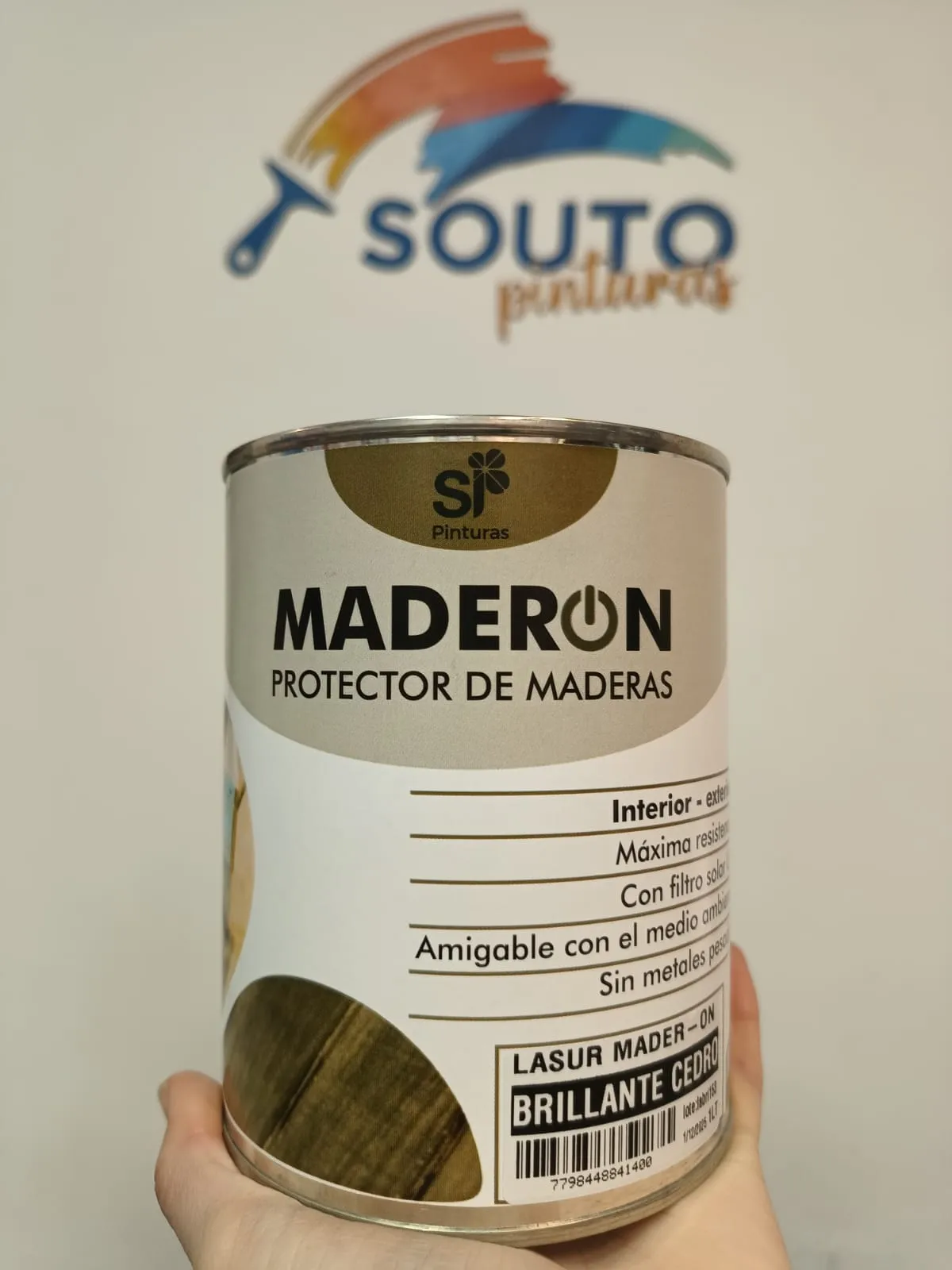 Maderon al solvente brillante (impregnante maderas)