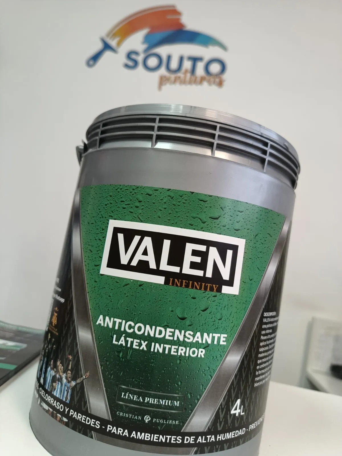 Látex anticondensante x4lts