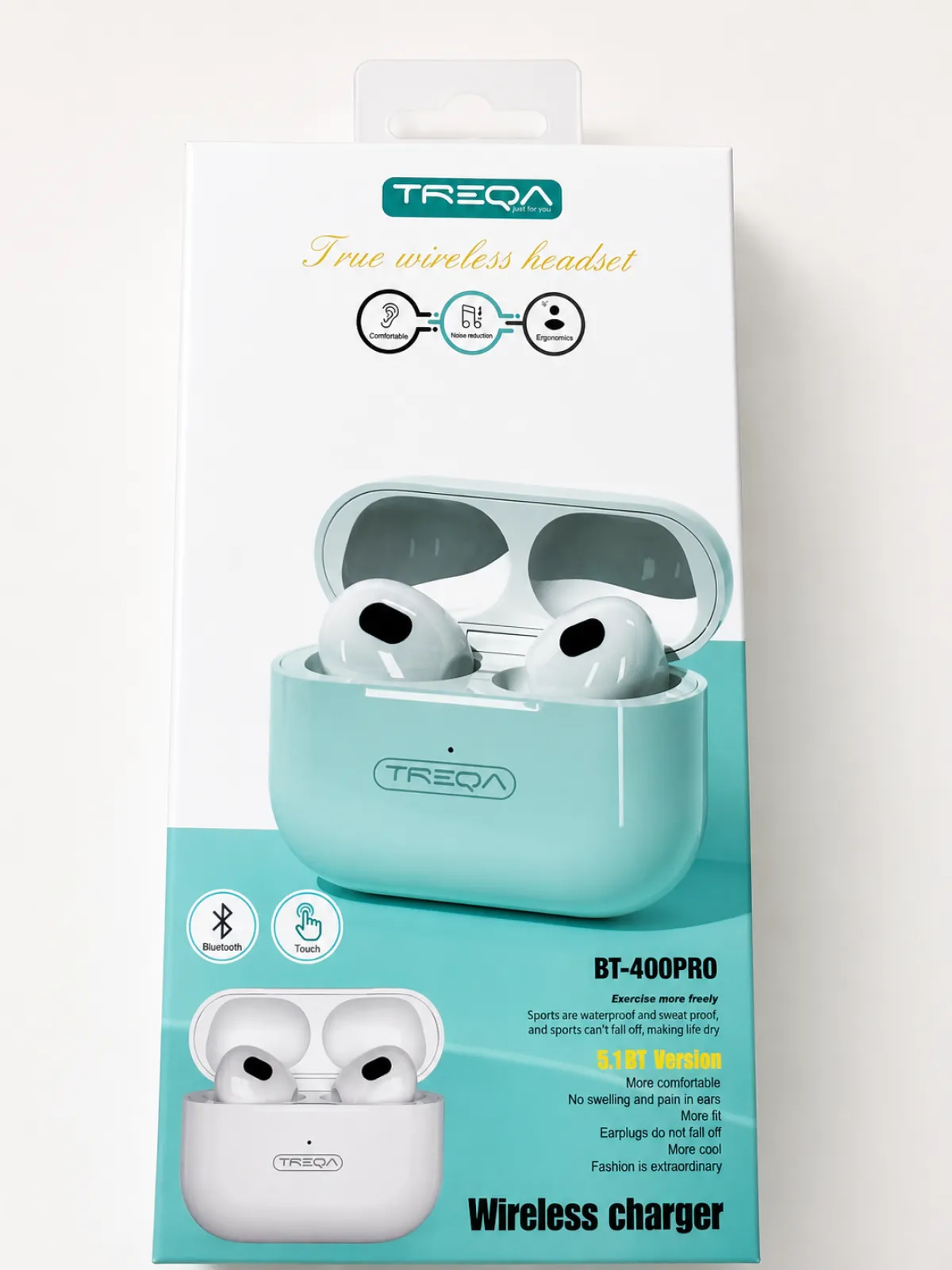 Auriculares inalámbricos / TREQA