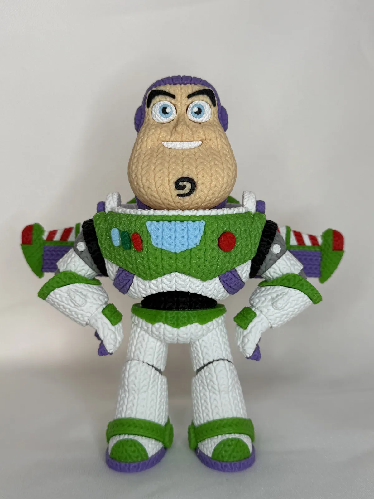 Figura de buzz lighyear en crochet